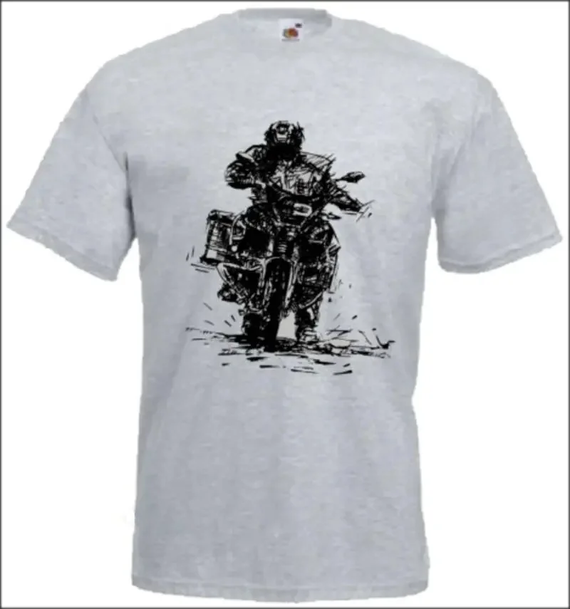 Camiseta de motocicleta alemana Gsa para hombre, camisa de aventura Motorrad Gs, 1200 algodón, ropa de calle a la moda, 100%