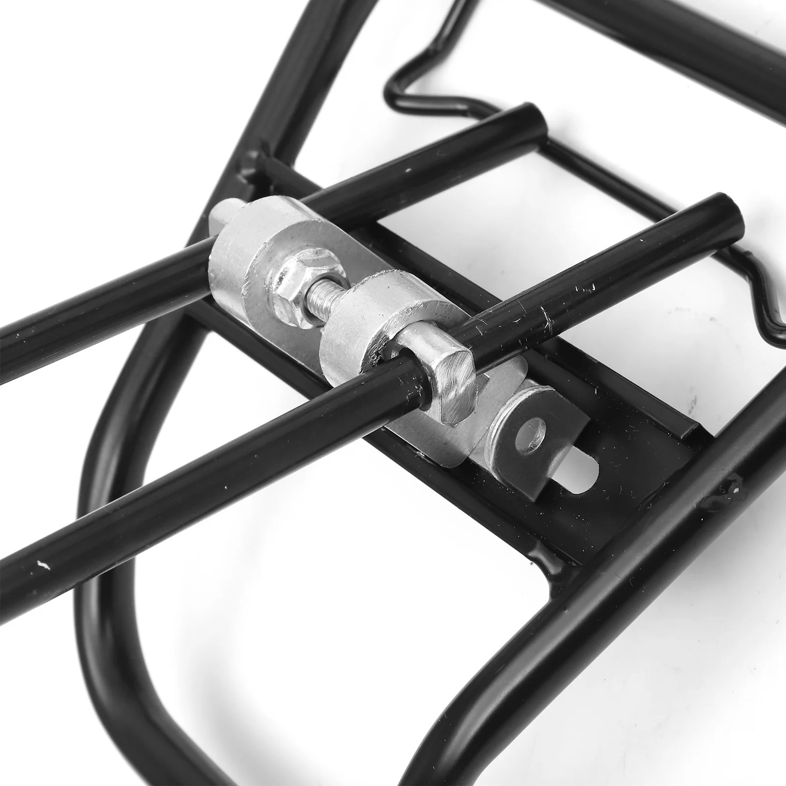 

Универсальный регулируемый задний багажник из сверхпрочного алюминиевого сплава для велосипеда, совместимый с корзинами для перевозки грузов и багажа