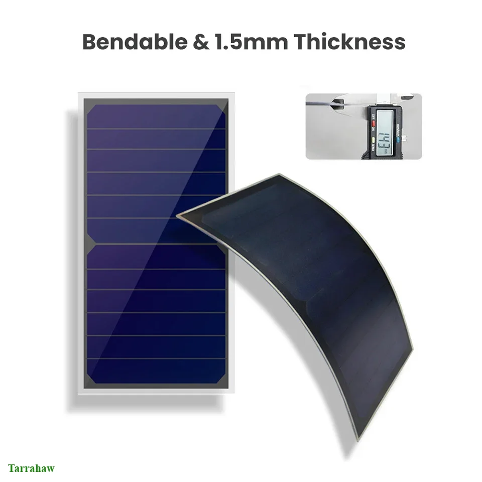 Diy Solar Panel 285*145 5V7W Sunpower PET Solar Panel Solar Cell Generation for Bag Charge Battery Phone Chargers Camp Lawn Lamp