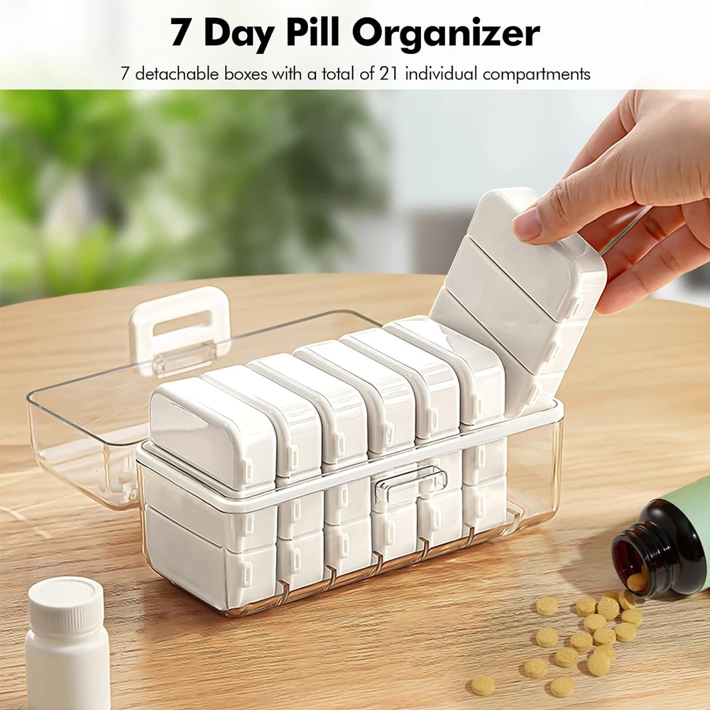 1Pc Weekly Pill Org…