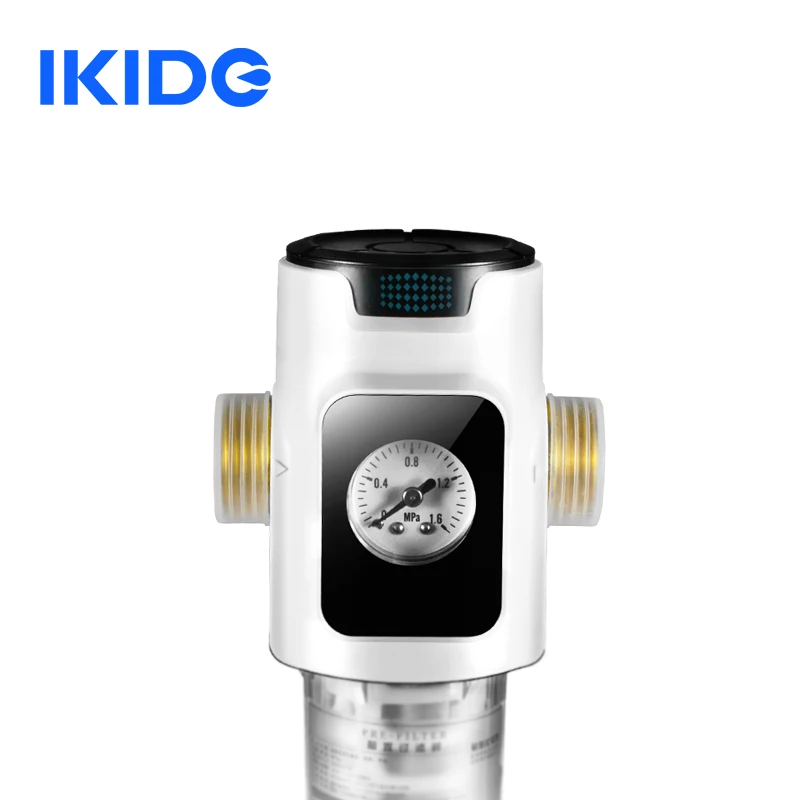 IKIDE Whole House Pre Filter Water Purifier 316L Stainless Steel Mesh Water Filter