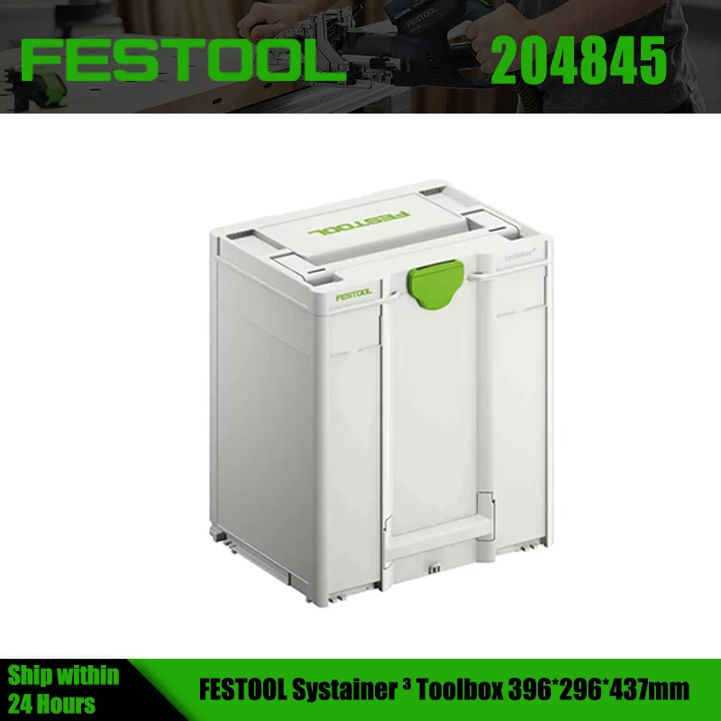 FESTOOL 204845 Systainer ³ Toolbox Multiple Sizes System Storage Tool Box 396*296*437mm