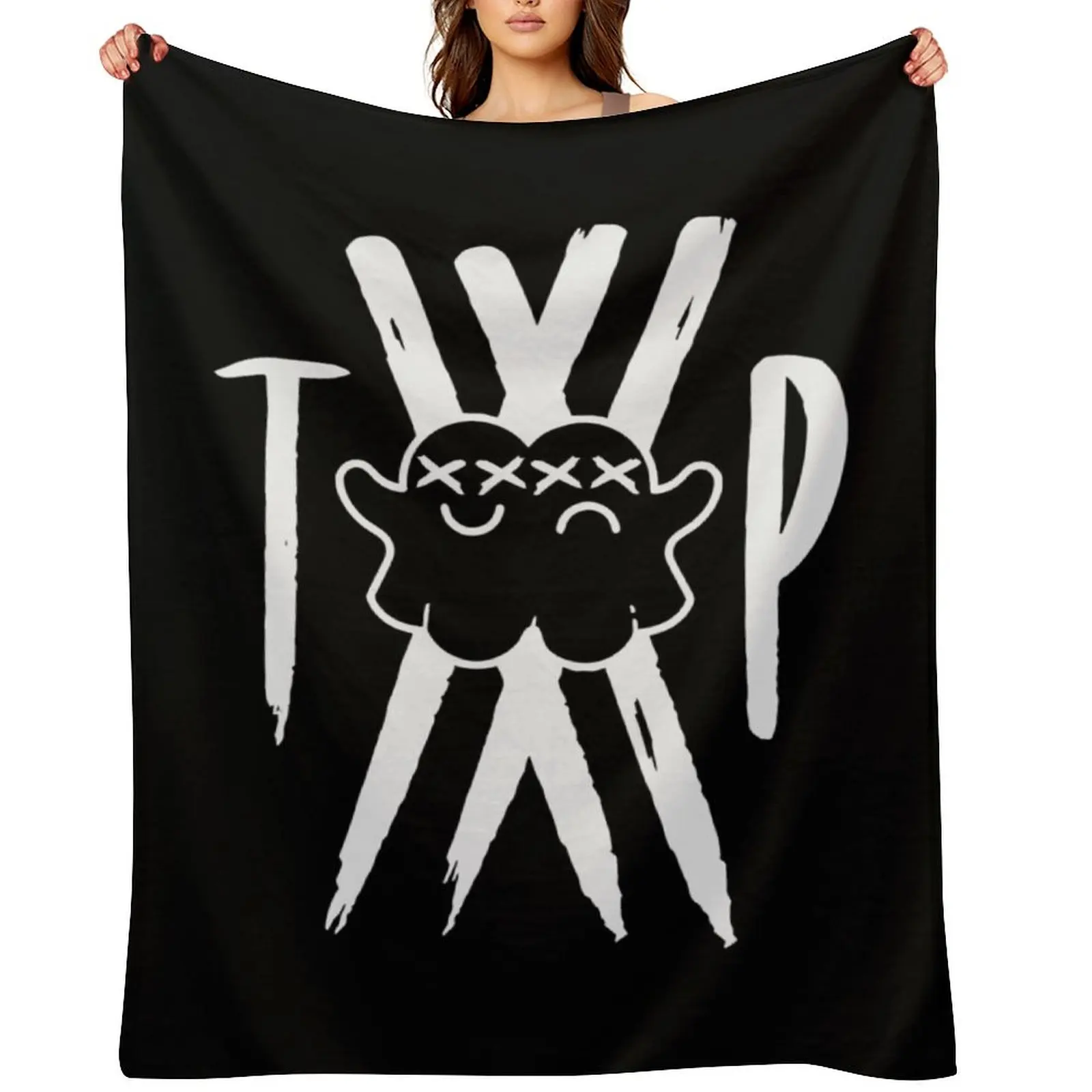 

Twin Paranormal Merch Ghost Gang Throw Blanket For Baby For Decorative Sofa christmas decoration Warm Blankets