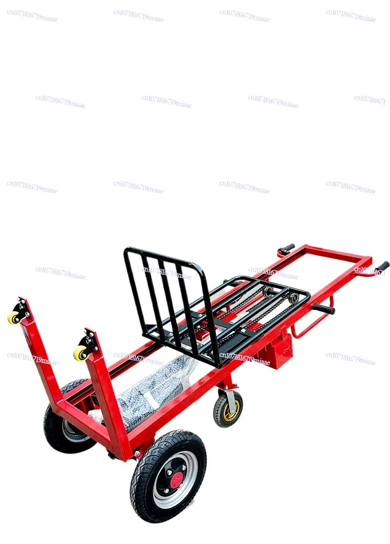 

All-electric Tiger Car, Small Electric Stacker, Large Wheel Hydraulic Truck, Electric Walking Trolley, Loading and Unloading