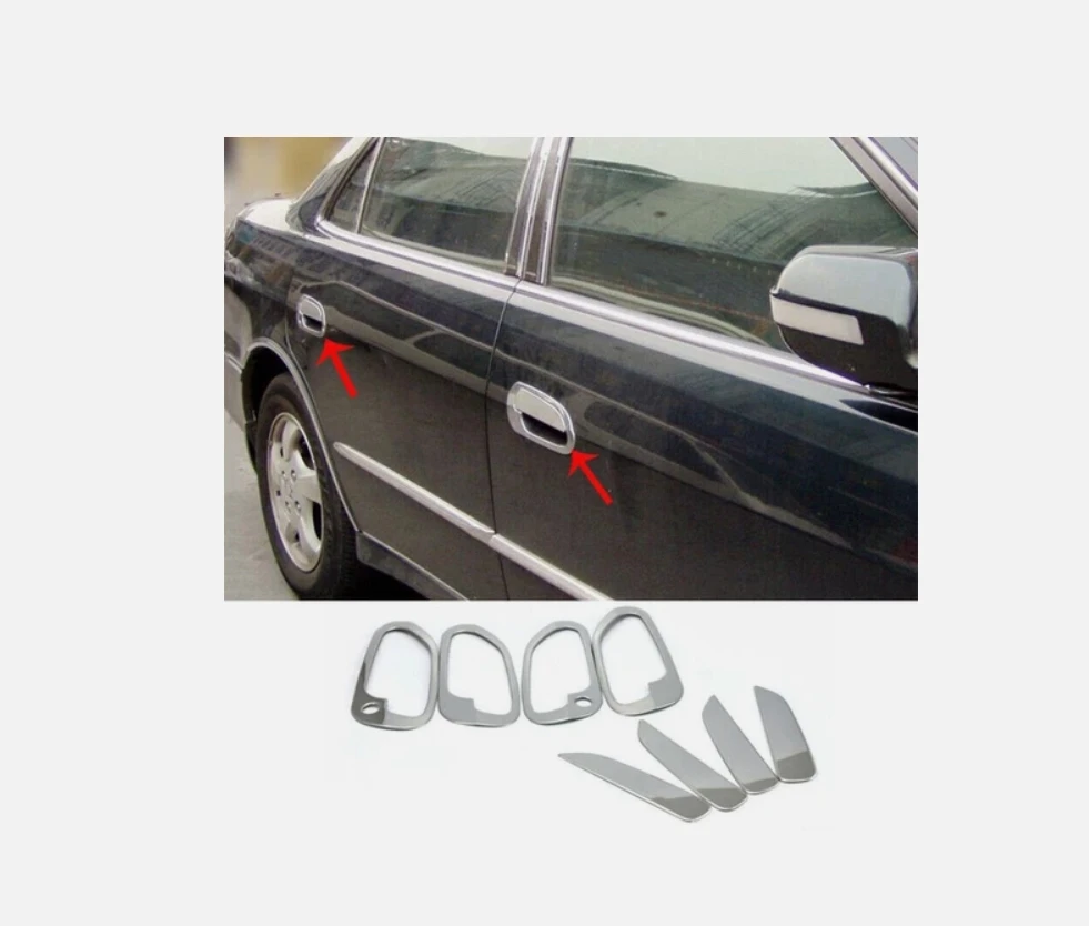 

Chrome Side Door Handle Covers Trims for 98-02 Honda Accord Coupe & Sedan Brand