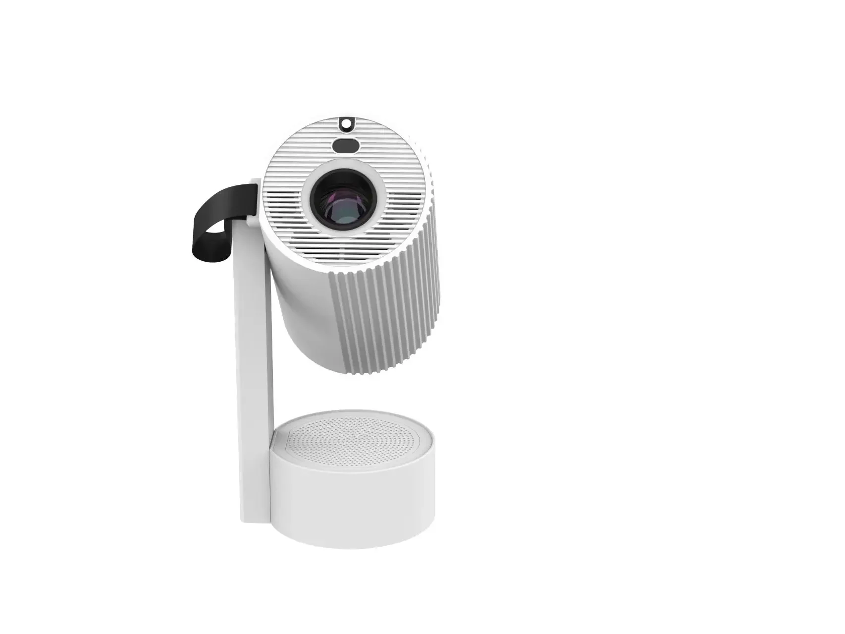 AYISA Smart Projector WiFi Projector Machine Portable Video Projector with Android System USB Interface Black 300ANSI