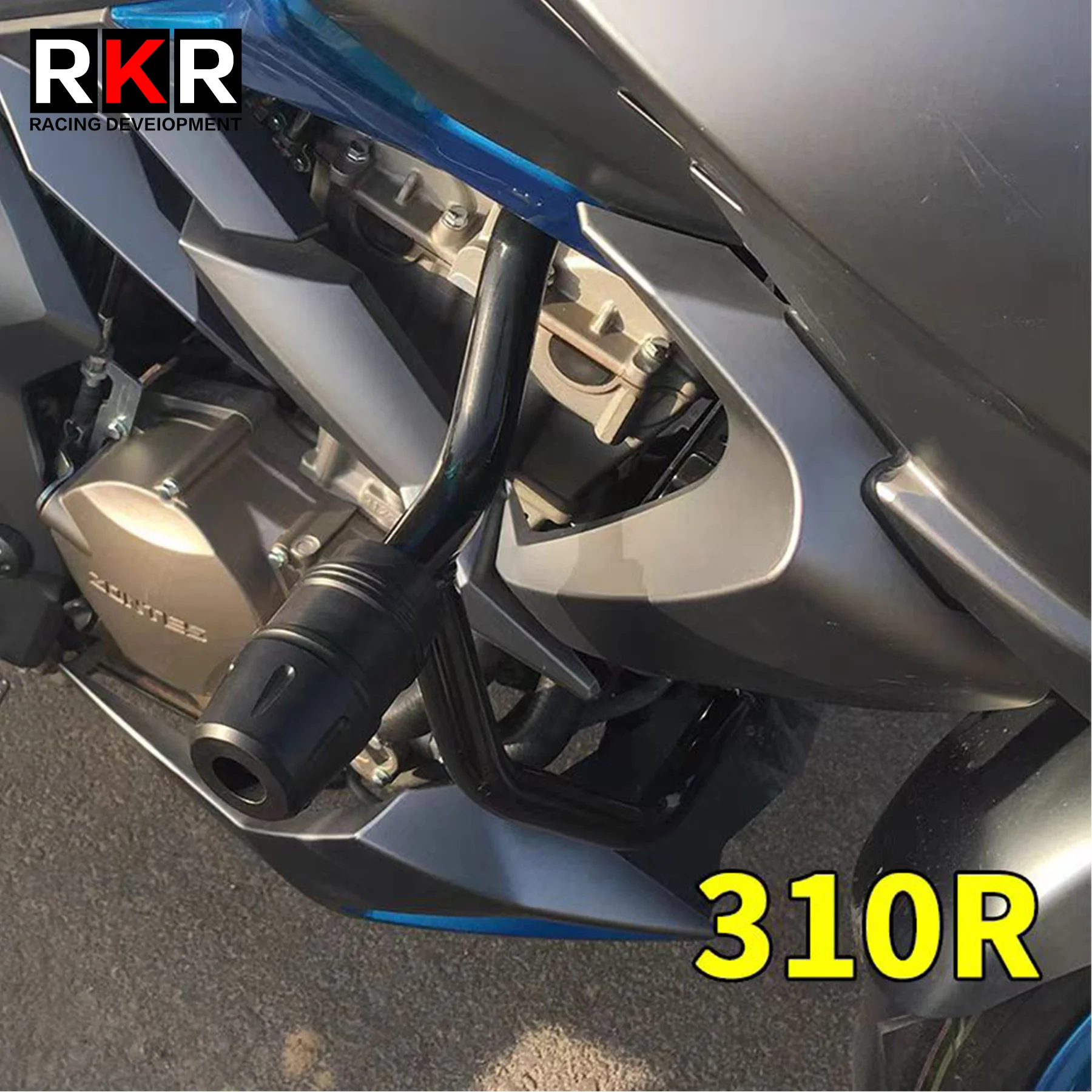 Accessori moto Motore Paratelaio Crash Guards Protezione Lato Paraurti di Sicurezza Per ZONTES 310R R1 R2 ZT310R R310 2019-2025