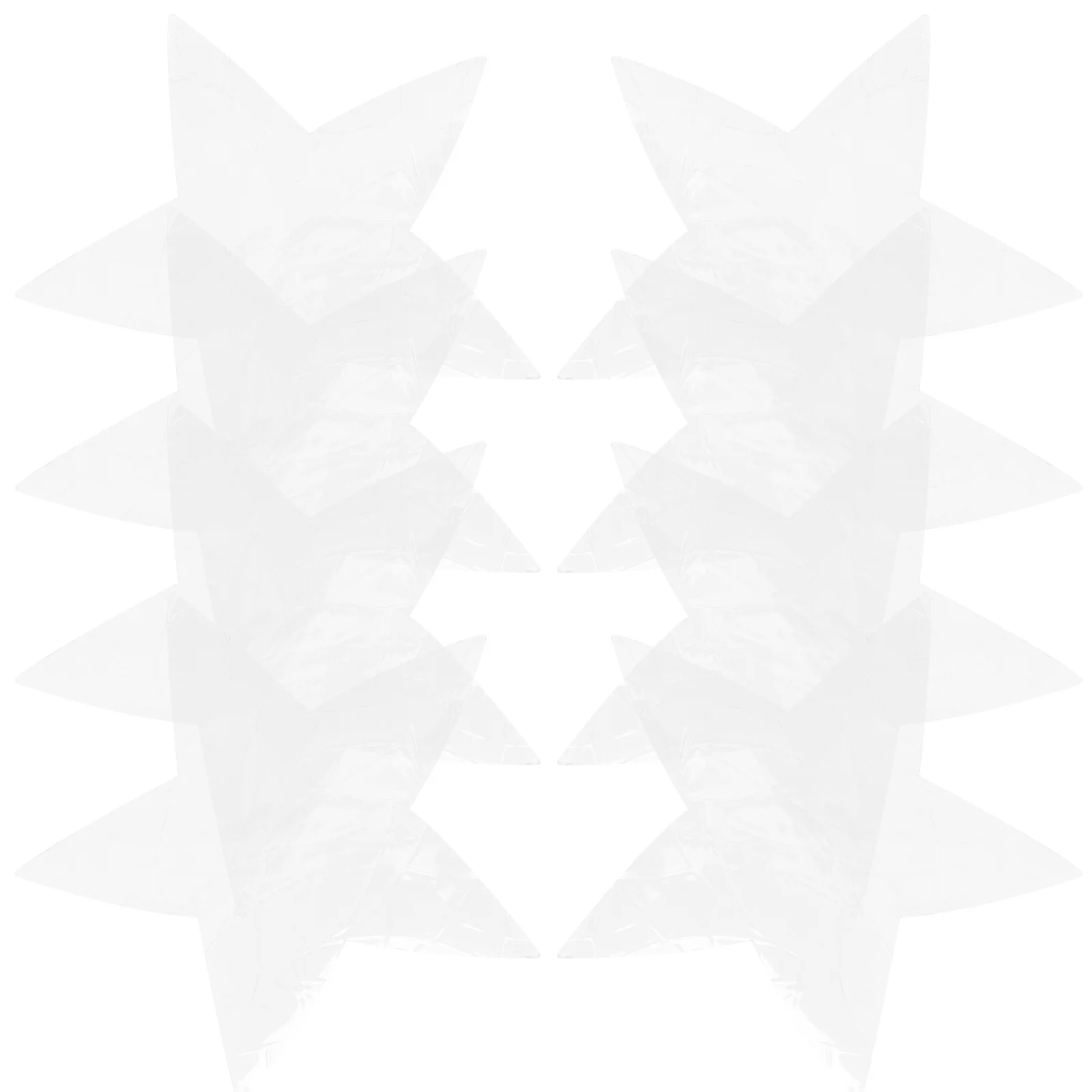 6 stks Statische Cling Glasfolie Breking Elektrostatische Glas Decal Anti Botsing Vogel Strike Preventie Venster