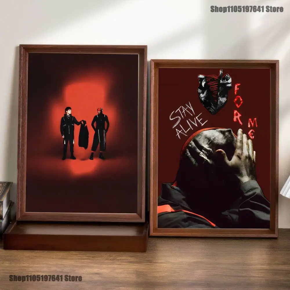 

C-Clancy T-Twentys One P-Pilots Poster Prints Wall Art Picture Painting Gift Living Room Restaurant Bar Large Dec Sticker