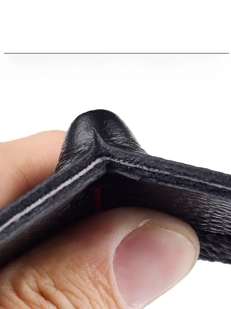 Men's Automatic Buckle Belt Extended Length No Headband Leather Belt Casual Style Business Wear Suitable for All Pants