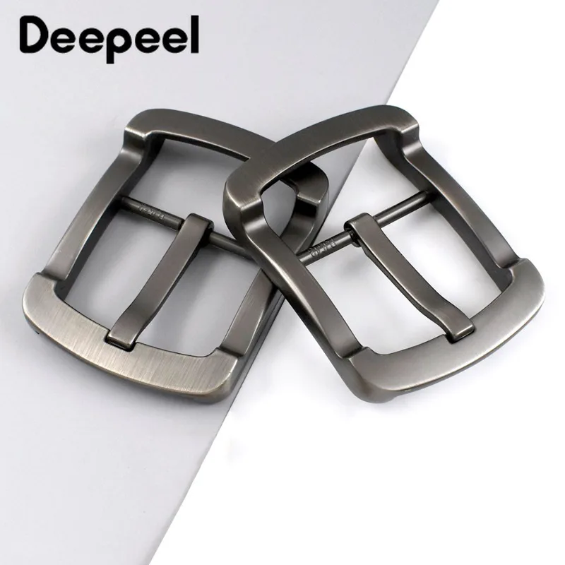 1/5Pcs 40mm Men's Belt Buckle Zinc Alloy Needle  Man Belts Head for 38-39mm Waistband DIY Leather Crafts Accessories