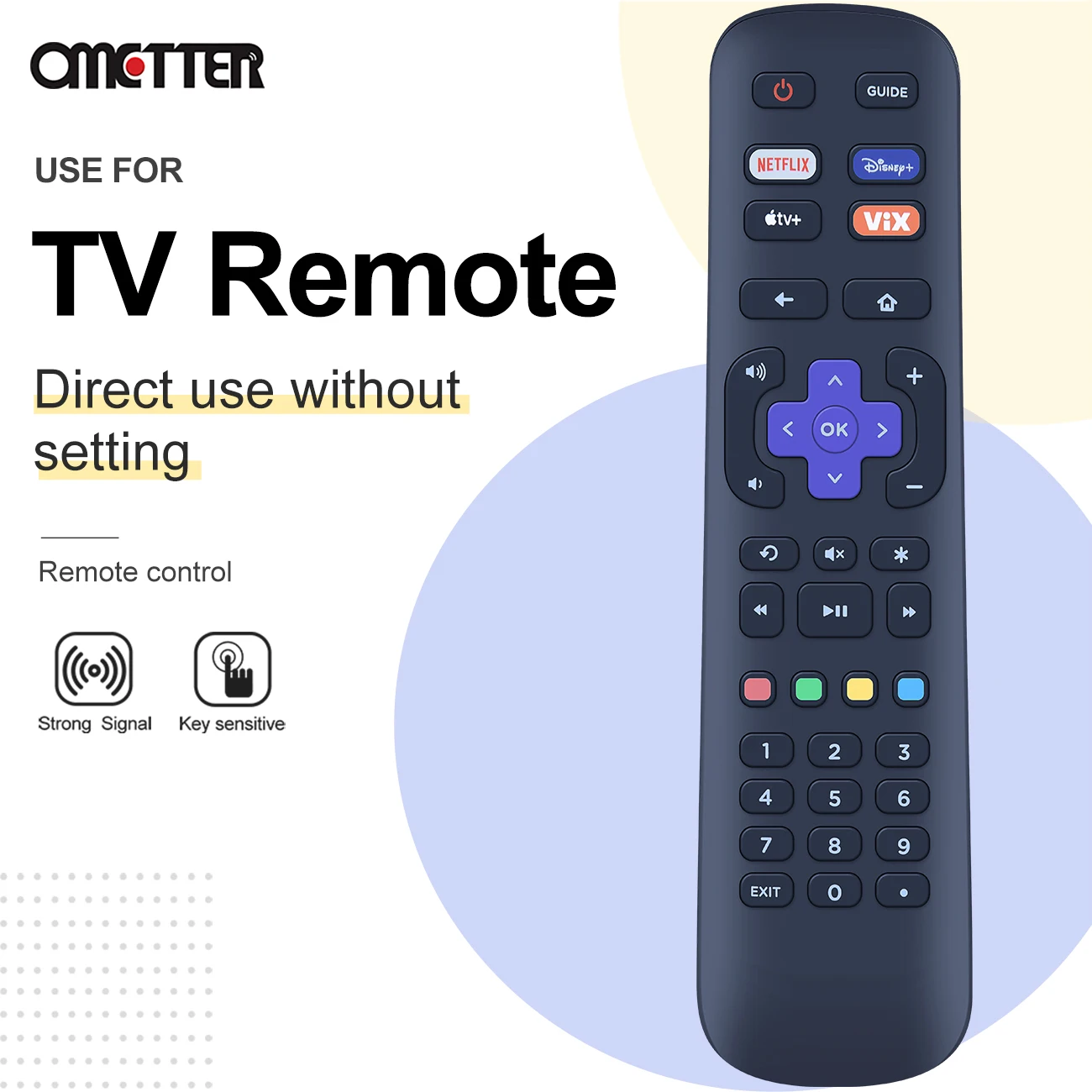 RC39J-T4 3226001411 3226001284 398GR10BEACN0009CR REMOTE CONTROL RC-NWIR 3226001148 for AOC TCL TV. RCA TV