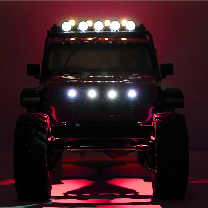 SCX10 III Fender Lights 1/10 AXIAL JEEP Wrangler Eyebrow Chassis Atmosphere Lamp SCX10 III Clearance Link