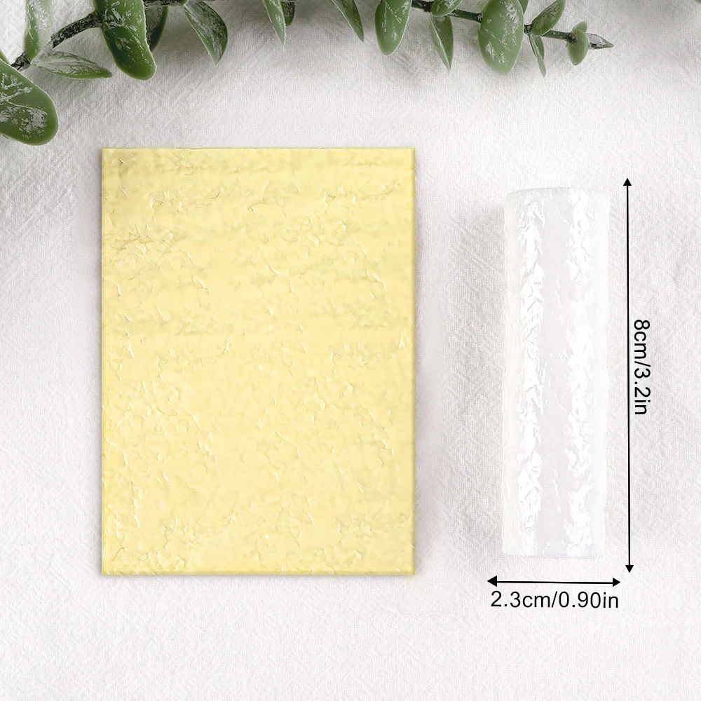 Seamless Wave Texture Polymer Clay Rolling Summer Ocean Design,DIY Jewelry Making Tool for Earring Crafts with Floral Background