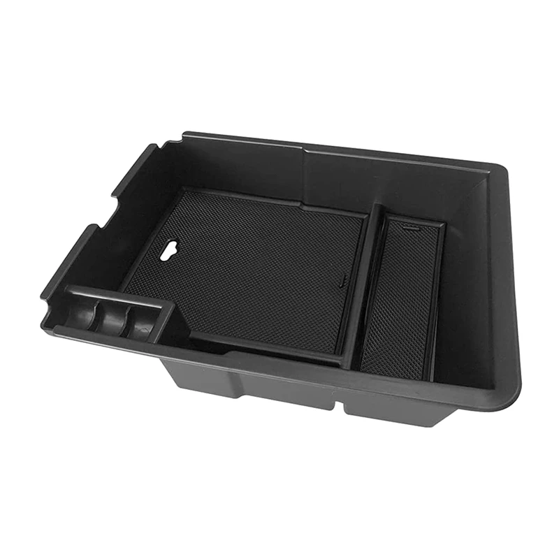 New-Car Central Console Armrest Storage Box Holder Interior Organizer Glove Tray Insert Accessories For Kia Sorento 2021