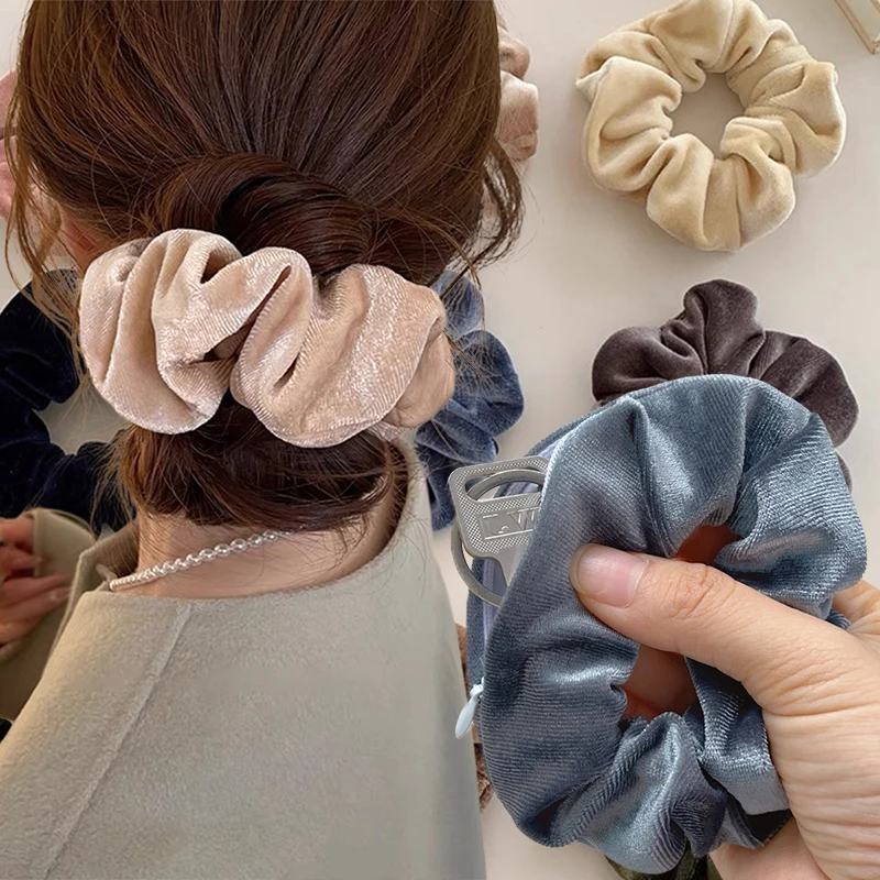 3-teiliges Retro-Samt-Haarband – Hair Tie Velvet Bewertung und Preis