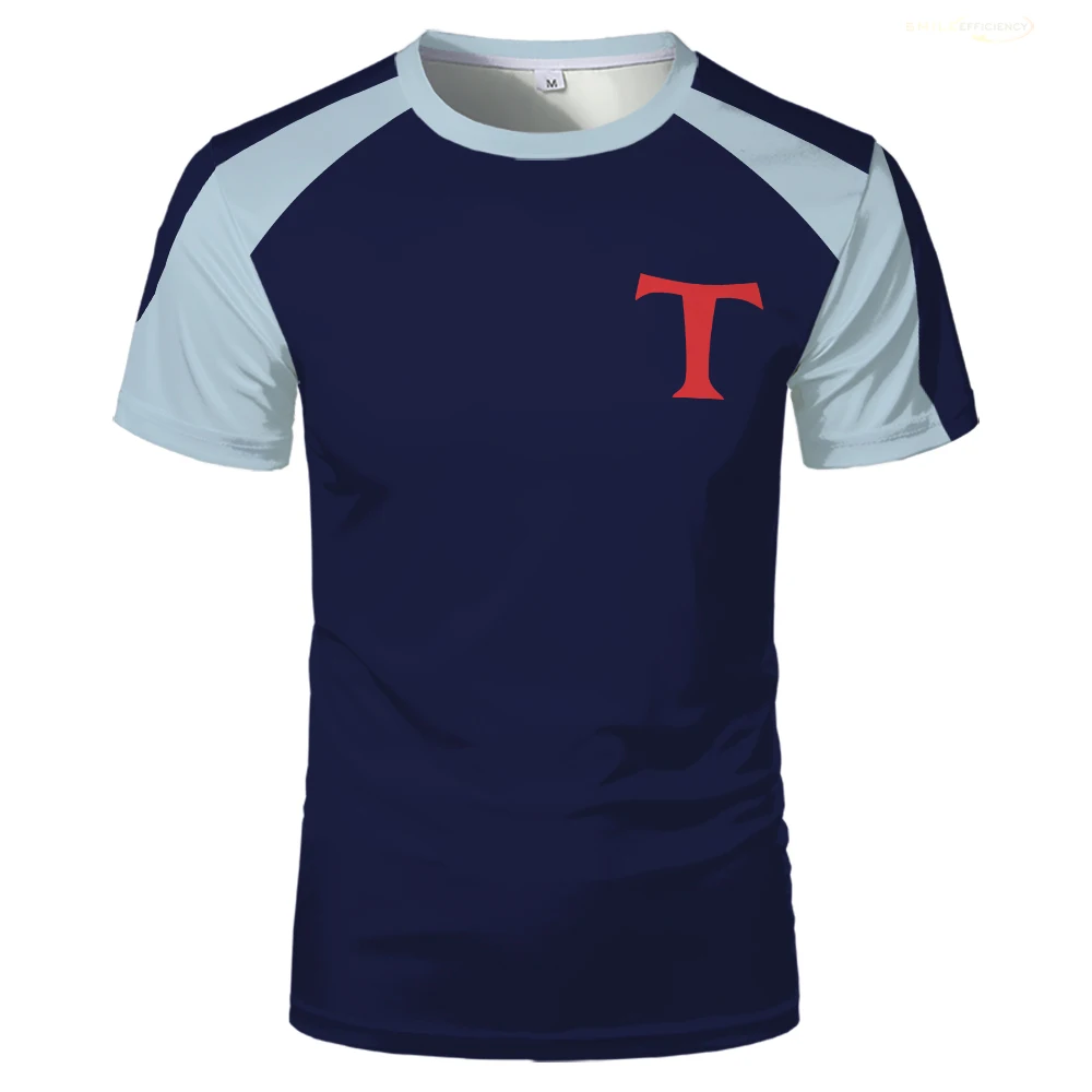 Men's T-shirt No. 10 Tsubasa Captain 3D printed adult outdoor casual fashion quick-drying breathable short-sleeved summer