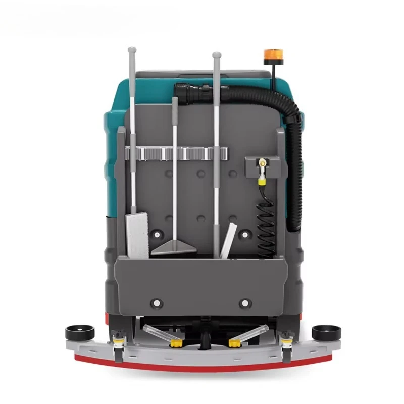 GAOGE X86 High Productivity Industrial Commercial Battery Powered Rugged Durable Cleaning Machine Ride on Floor Scrubber With CE