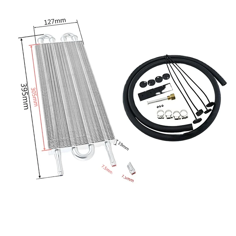 Car Modification Gearbox Oil Cooling Pipe Radiator Water