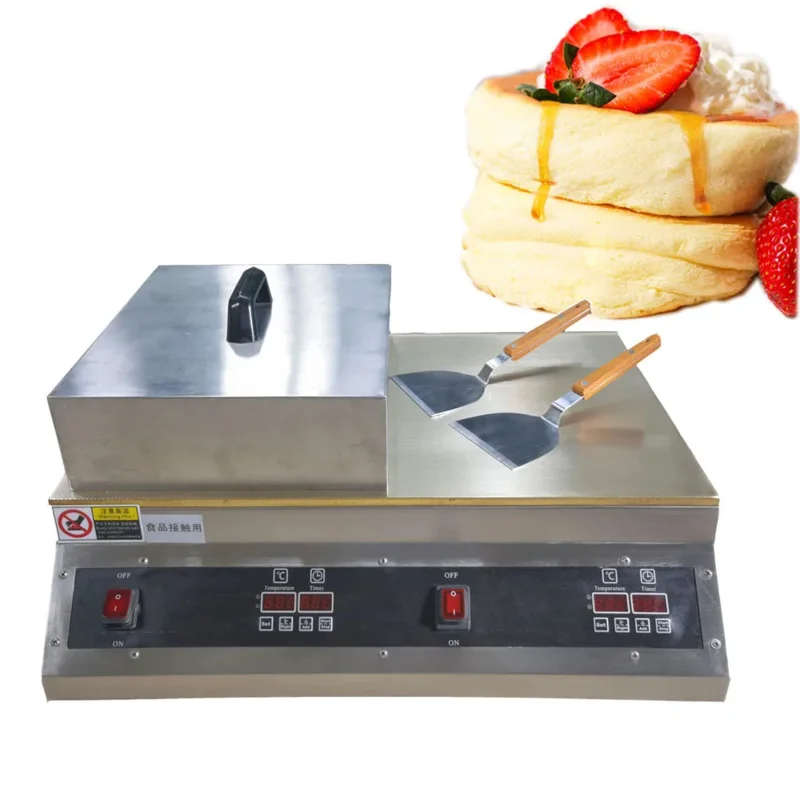 

commercial soft cake nonstick copper waffle japanese souffle pancake maker with CE