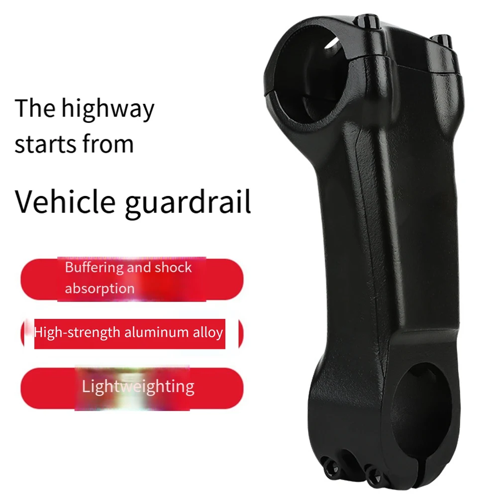 

Вынос шоссейного велосипеда из алюминиевого сплава 31 диаметр 8 мм, амортизирующий, легкий дизайн для повышения стабильности езды, черный