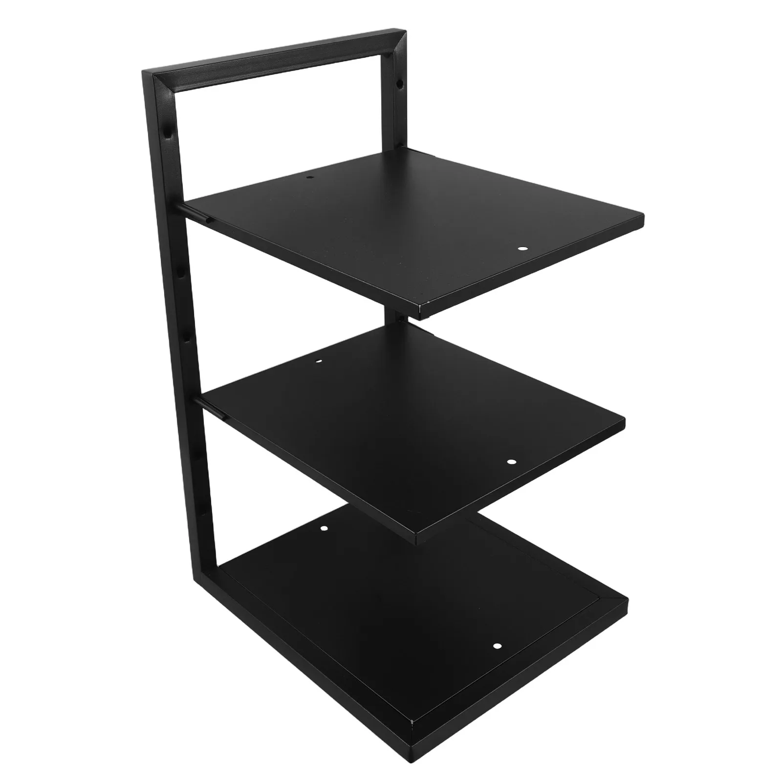 Iron Desktop Storage Rack Organizer Multifunctional Metal Shelf for Home Office Study Space Saving Desk Storage