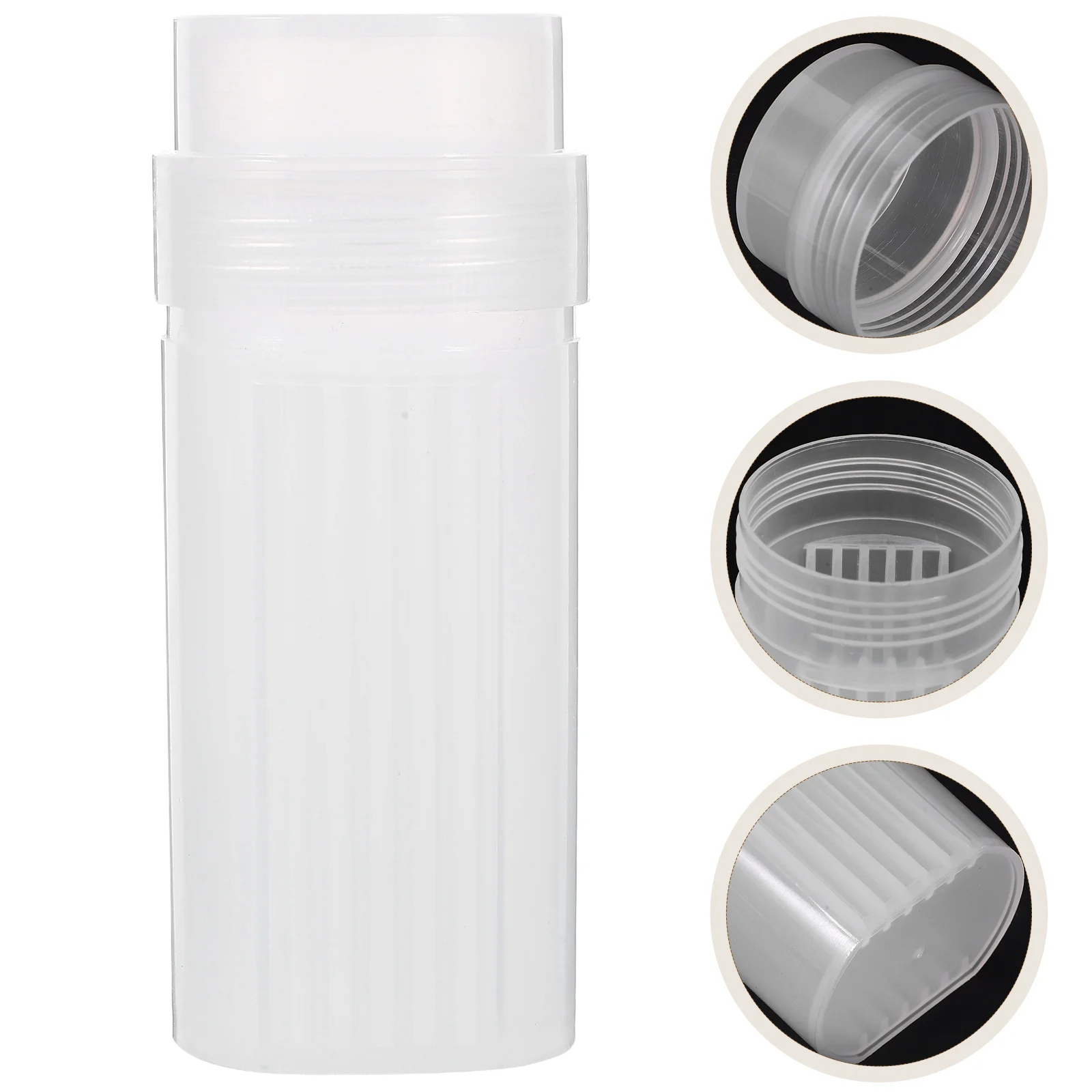 

1pc Microscope Slide Staining Jar Plastic Leak-Proof Holder Lab Use Compact Container Easy Immersion Laboratory Bottle Slide