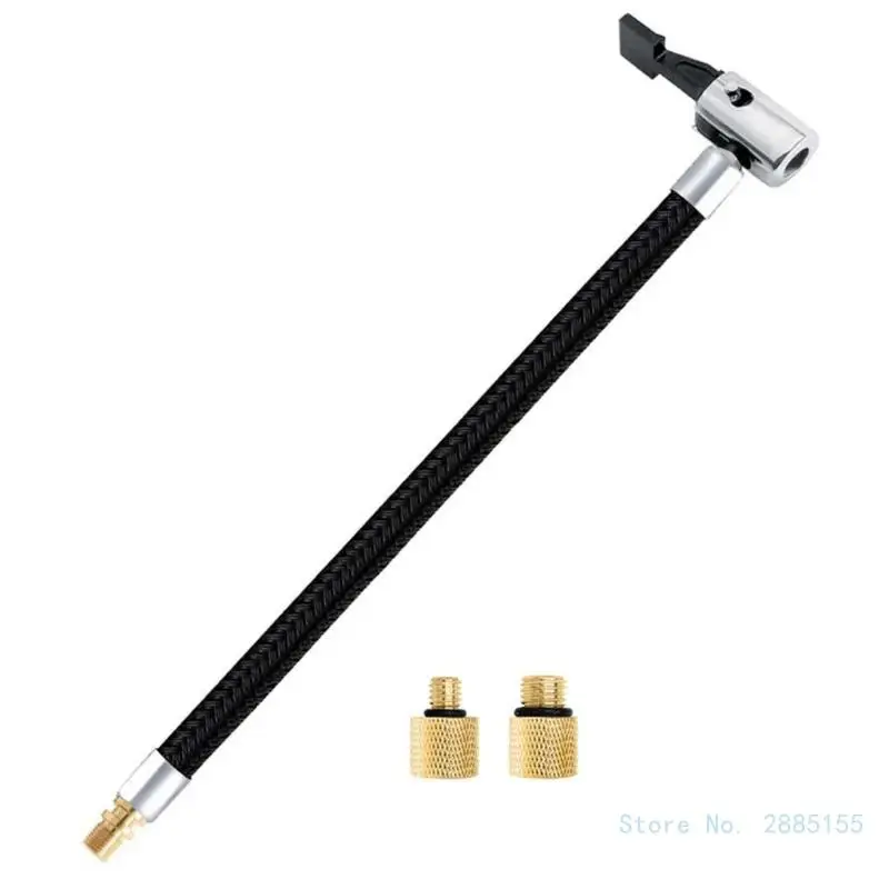 Autoreifen Luft kompressors lauch Reifen pumpens lauch mit Adaptern Ersatz Inflator pumpe Verlängerung schlauch anschluss