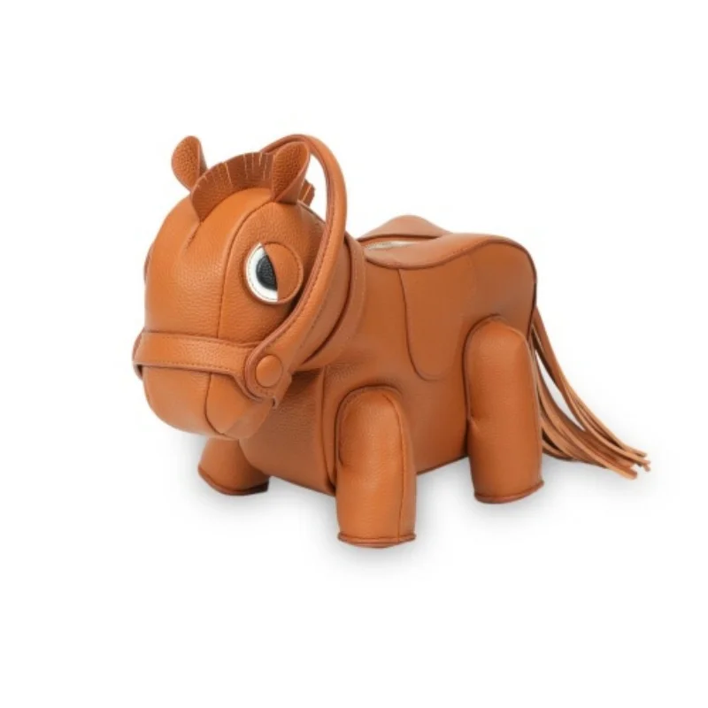 Creative Three-dimensional Pony Shaped Shoulder Bag Women's Personalized Design New Cute and Fun Handbag Unique Crossbody Bag