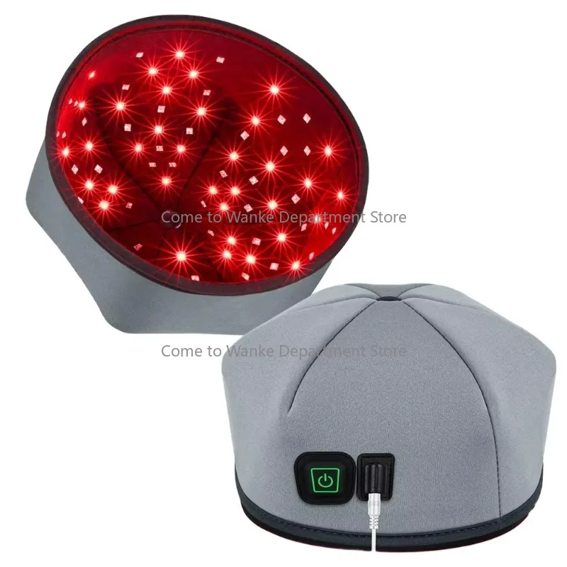 

High Quality Portable Oem 650Nm 850Nm Home Use Infra-red Hair Growth Cap Devi-ce Pain Relief Wireless Led Red Light Therapy Hat