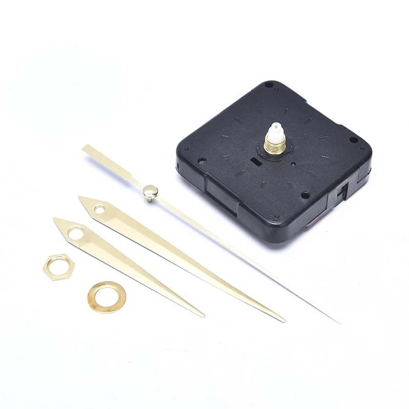 1 Set Hanging DIY Quartz Watch Silent Wall Clock Movement Repair Mechanism Parts with Needles