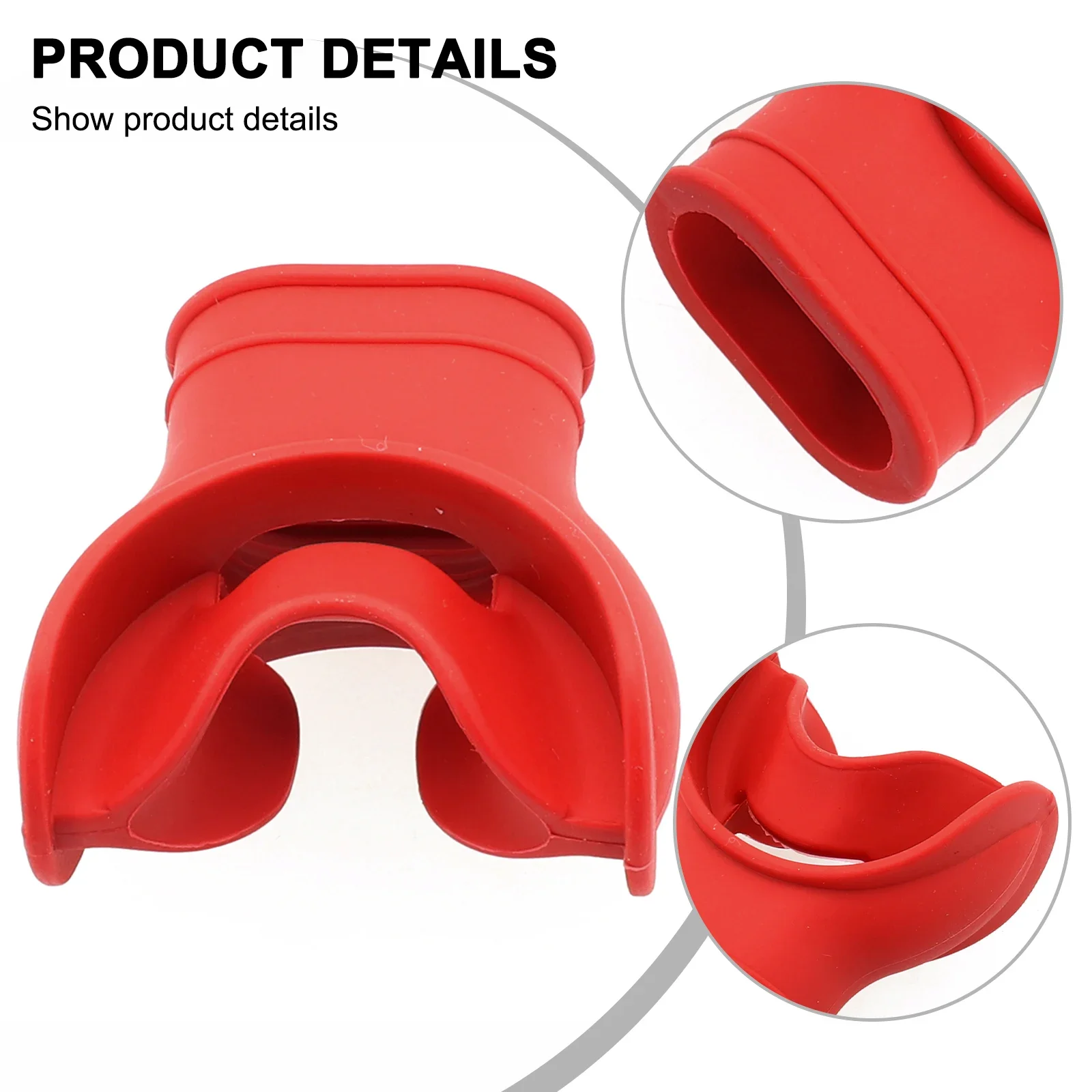 1pc 5.1*5.4*2.8CM Tongue Support Mouthpiece Scuba-Diving Second Stage Silicone Mouthpieces Snorkel Regulator  Mouthpieces
