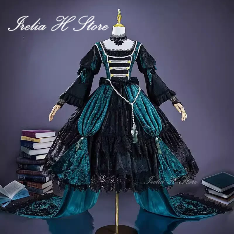 Irelia H Store Sieglinde Sullivan Black Butler Sieglinde Sullivan Cosplay Costume for women Green Witch Anime dress female