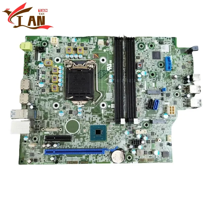 CN-0654JC para la placa base de escritorio DELL Optiplex 5060 SFF 0654JC 654JC 00KGNT 0KGNT DDR4 100% probado completamente funciona TAN