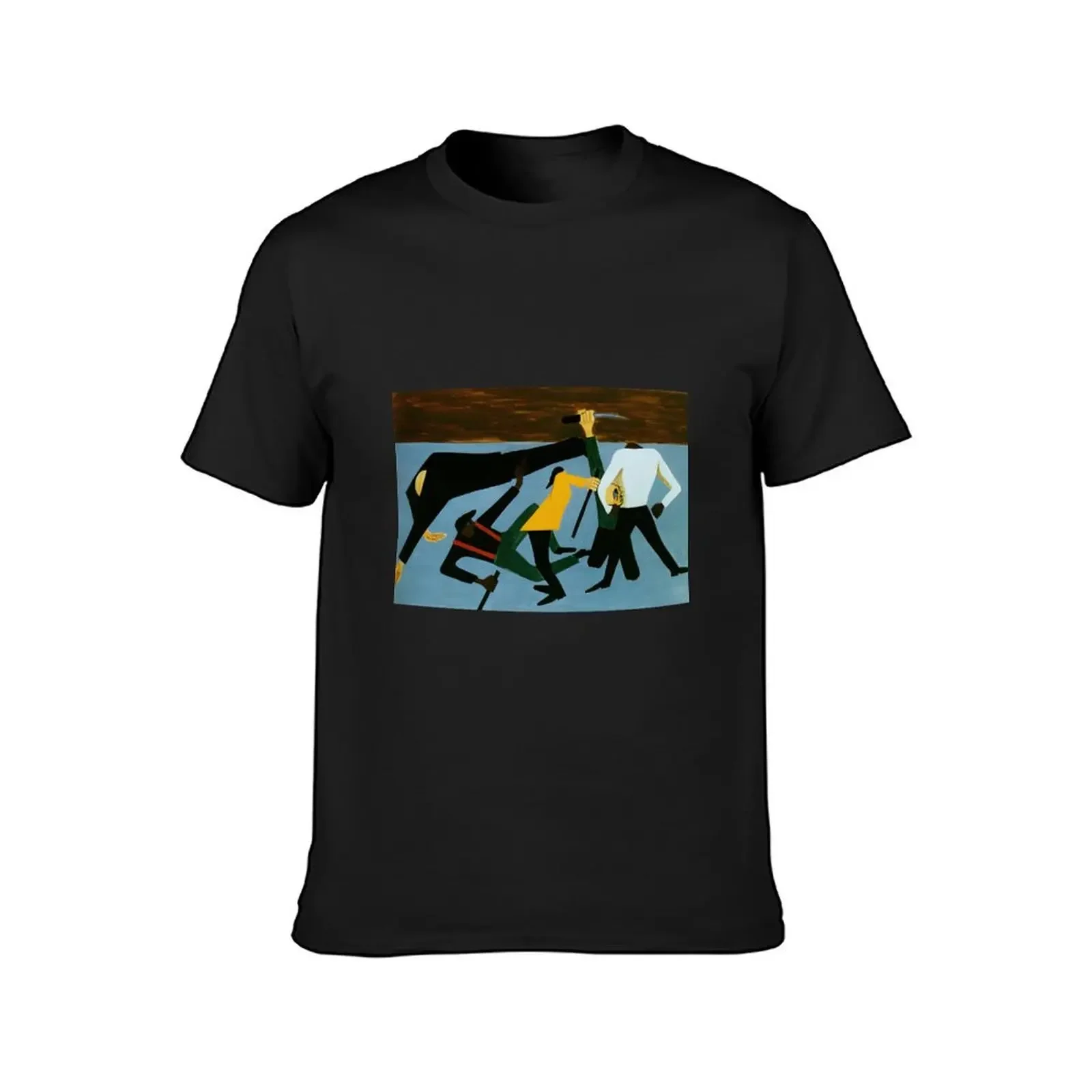 Jacob Lawrence T-Shirt vintage anime shirt animal prinfor boys boys animal print sweat shirts, men