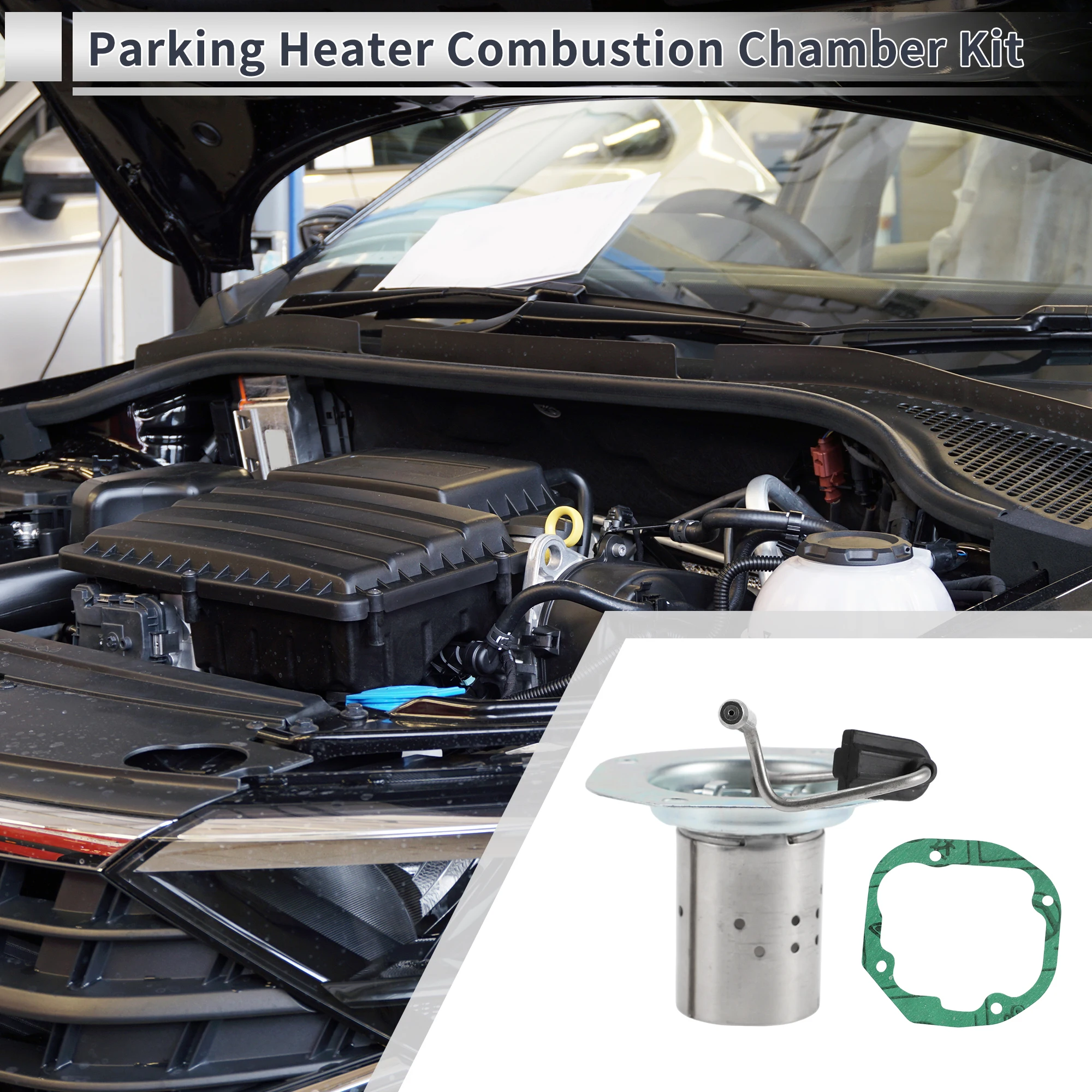 

Комплект парковочного обогревателя UXCELL с прокладкой для автомобиля, грузовика, фургона, автобуса, лодки