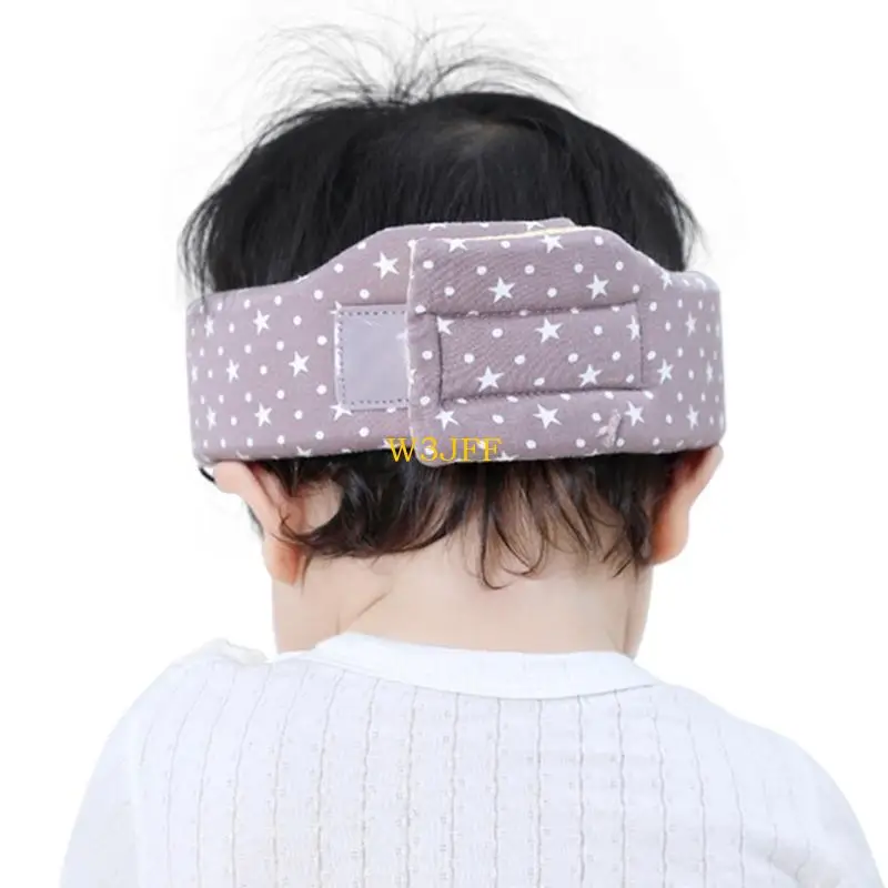 

W3JF Drop-resistant Head Protective Hat Baby Learn to Walk Caps Headwear for Infants