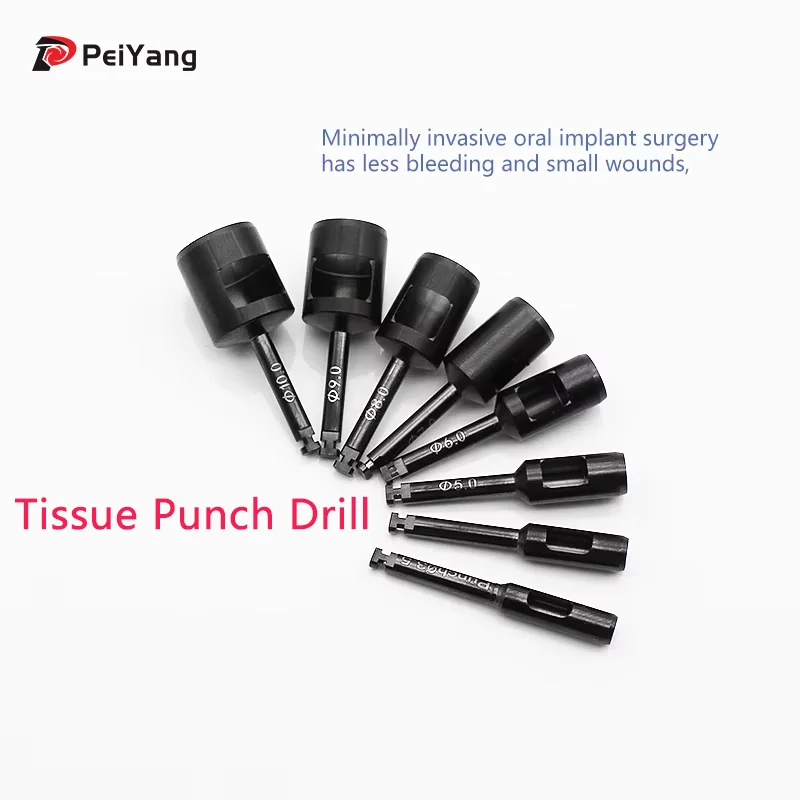 1pcs Dental Implant Tissue Punch Drill Stainless Steel Planting Surgical Tools New Dentistry Oral Instruments