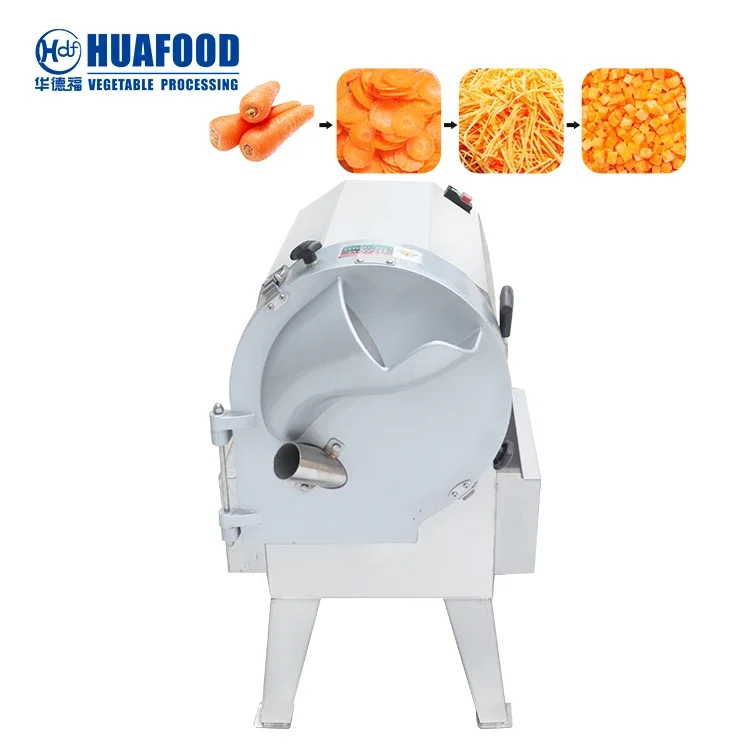 Hotels Automatic onion ginger potato Root Vegetable Cutting Machine Carrot slice shred Cube Dicing Cutting Machine