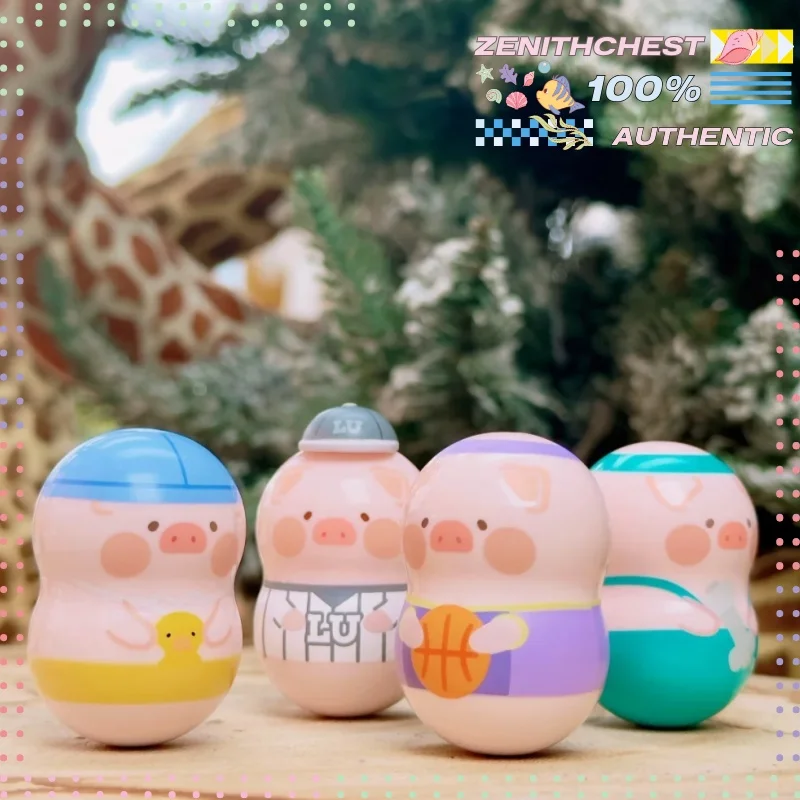 

Authentic Ever-Changing Lulu Pig Tumbler Toy Mini Blind Box Lovely Lulu Pig Unique Desk Decor Gifts Kids Trendy Special Gift