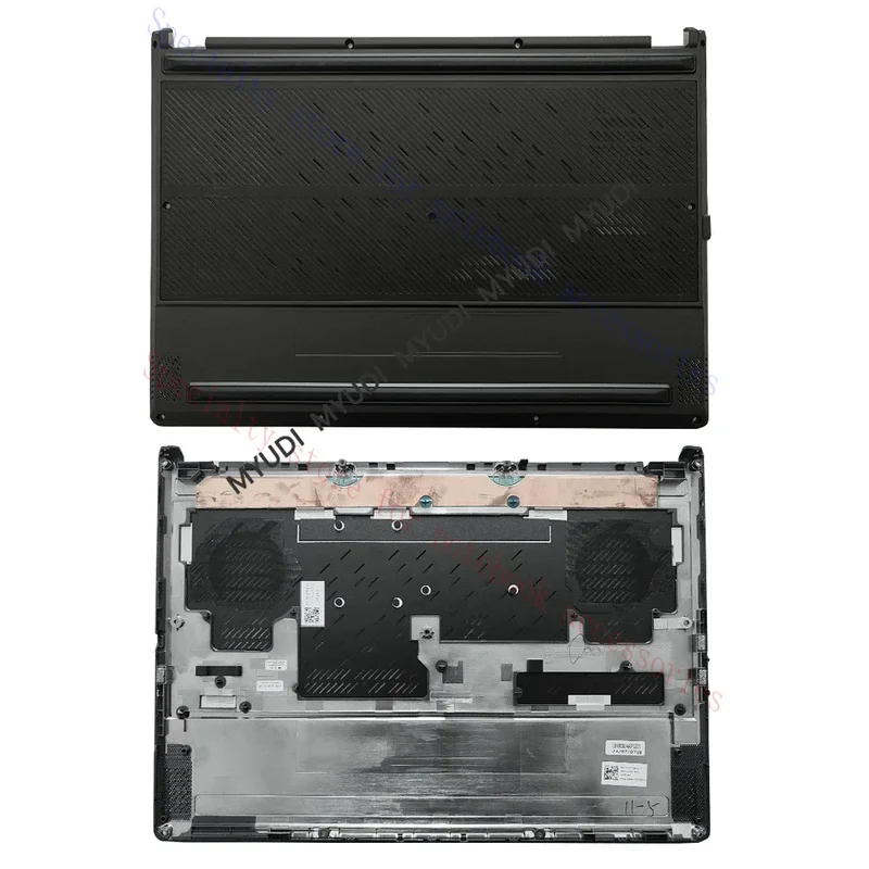 Laptop Bottom Cover Case For Asus ROG Zephyrus G14 GA402 GU402 GA402R GA40X Bottom Case Lower Casing Black Shell Replacement