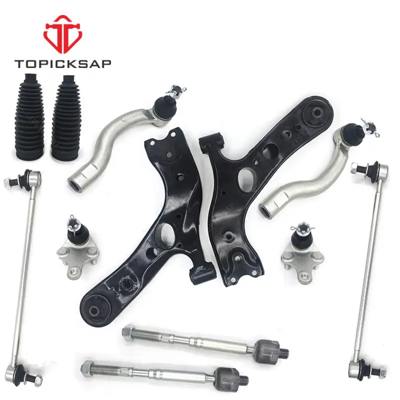 

TOPICKSAP Front Lower Control Arm Sway Bar Ball Joint 12pcs Kit for Toyota RAV4 2006 2007 2008 - 2016 2017 2018 4806842050