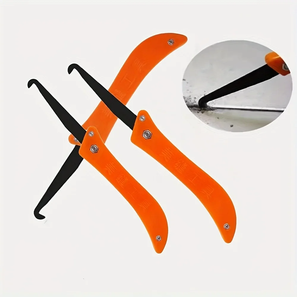 YUANJ 1/3/5PCS Professional Gap Hook Knife Tile Repair Tool Old Mortar Cleaning Dust Removal Steel Construction Hand Tools