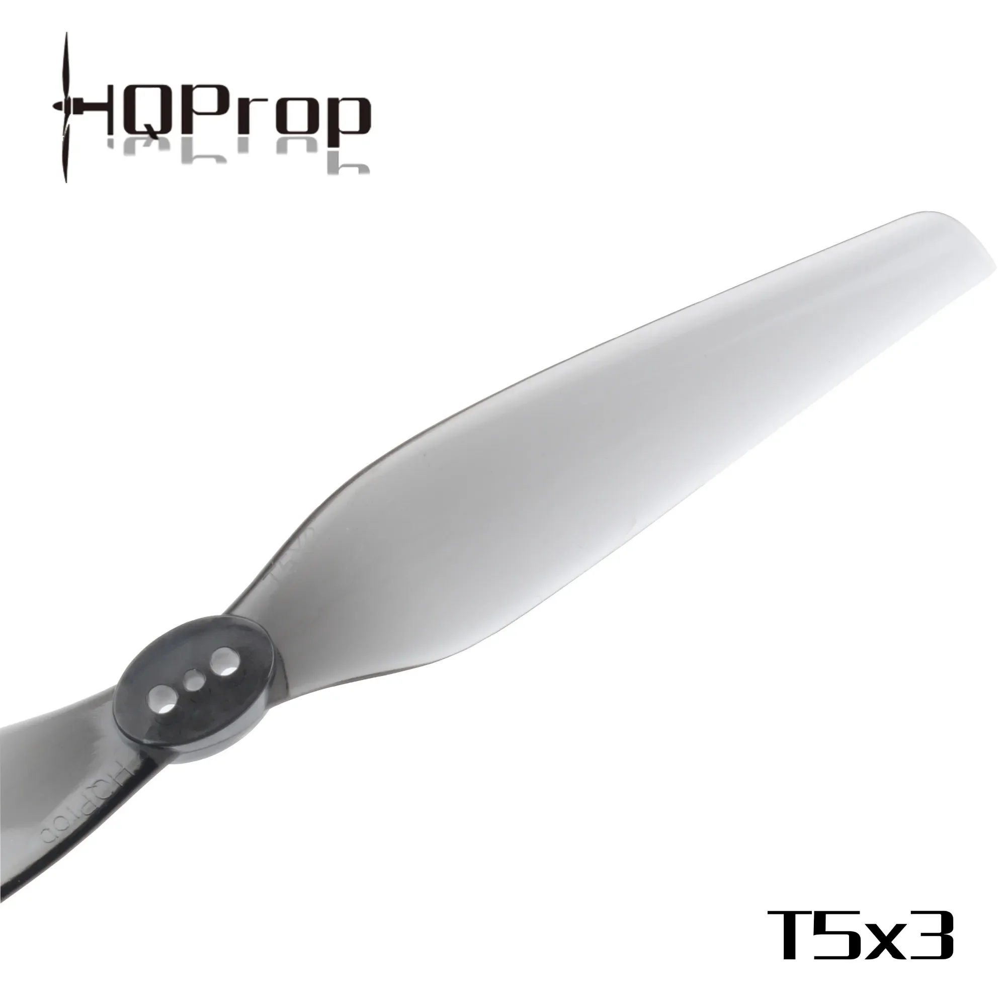 HQProp T5X3 Grey (2CW+2CCW) 5030 3-Blade Propeller