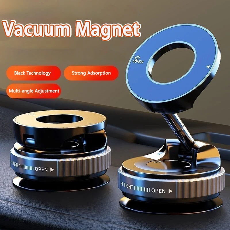 Magnetischer Vakuum-Autotelefonhalter 360° °   Rotation Saugnapf Navigation Ständer Halterung Auto Halter Für Bad/Auto Universal NEUE