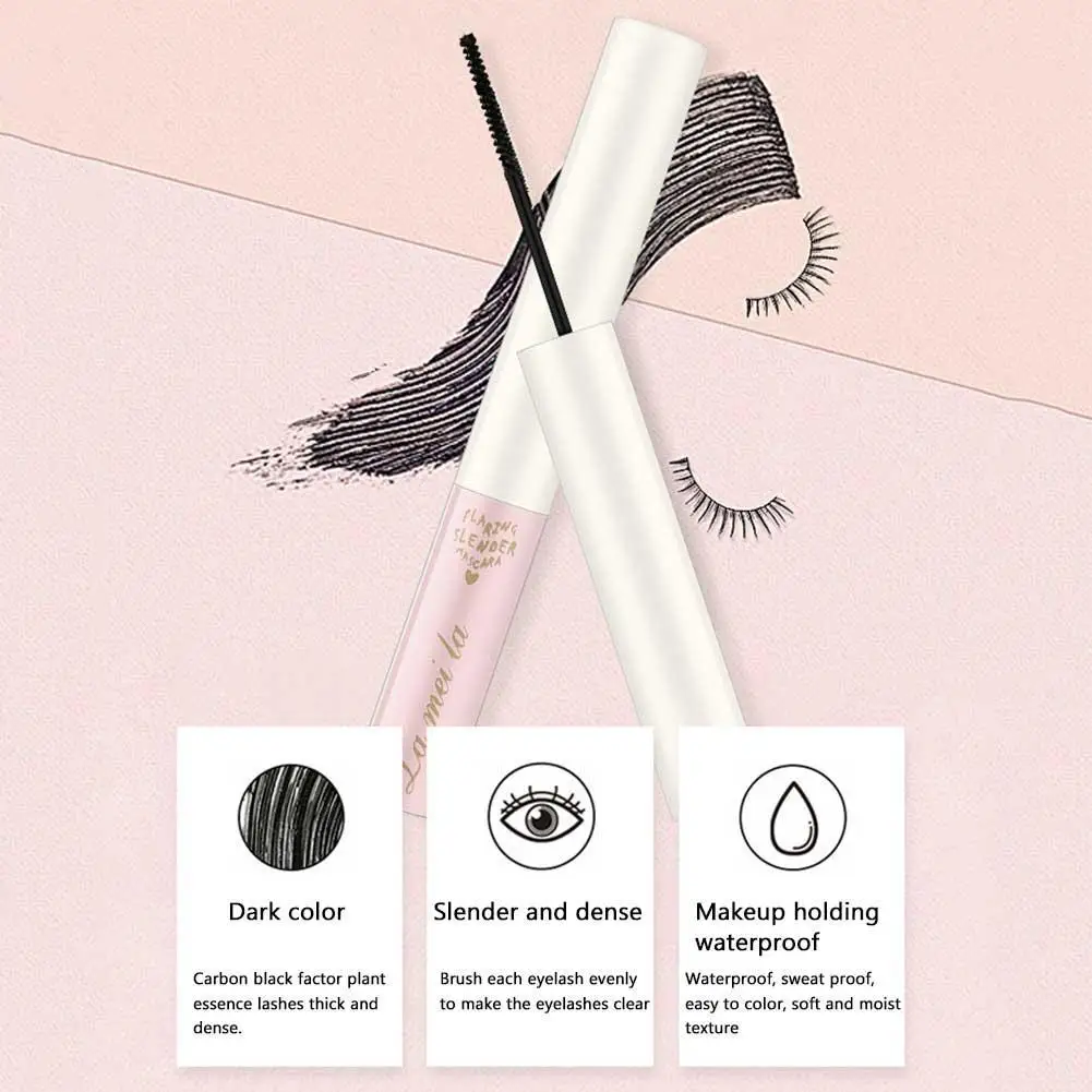 4D Mascara Wholesale Thick Slender Curling Waterproof Effect Anti-sweat Cosmetics Smudge Mascara Lasting Without W6U4