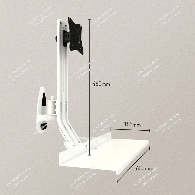 all-in-one machine bracket arm screen wall mount Monitor computer keyboard