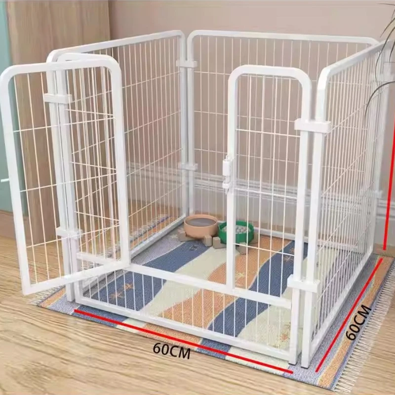 

Supplies Dog Fence Barrier Accessories Safety Door Large Folding Dog Fence Modular Stair Gate Barrera Para Mascotas Pet Supplies