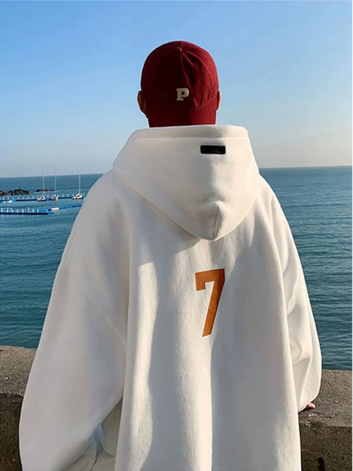 

Мужская толстовка Cleanfit Digital 7 Hoodie Youth Casual из осенней коллекции в американском стиле с карманом-кенгуру