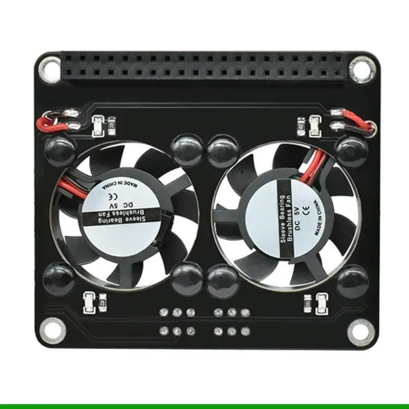 U55C لوحة تبريد معدنية متقدمة مزدوجة المروحة تدعم إضاءة LED لتوت العليق 5 #5